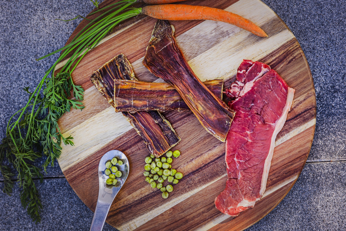 Œsophage de bœuf plat 15 cm — photo réelle du produit