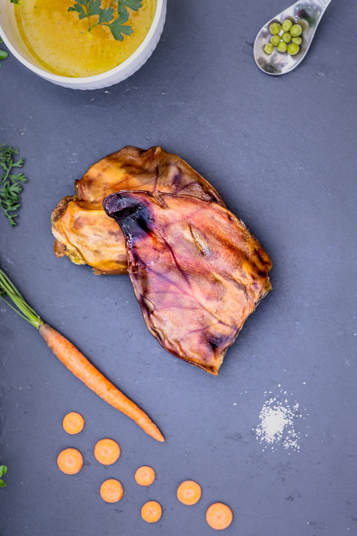 Oreilles de porc premium — photo réelle du produit