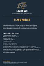 Étiquette LOUPAS DOG - Peau d'Agneau