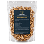 Visuel de présentation - Petits sprats 4 à 7 cm dans un sachet transparent LOUPAS DOG