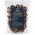 Visuel de présentation - Poumon de chèvre dans un sachet transparent LOUPAS DOG