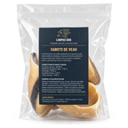 Visuel de présentation - Sabots de veau dans un sachet transparent LOUPAS DOG